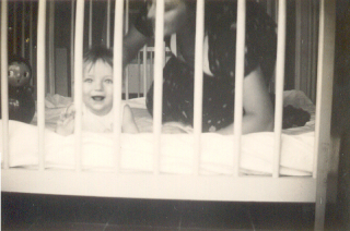 7 en een halve maand oud en wat doet Pappie nu weer